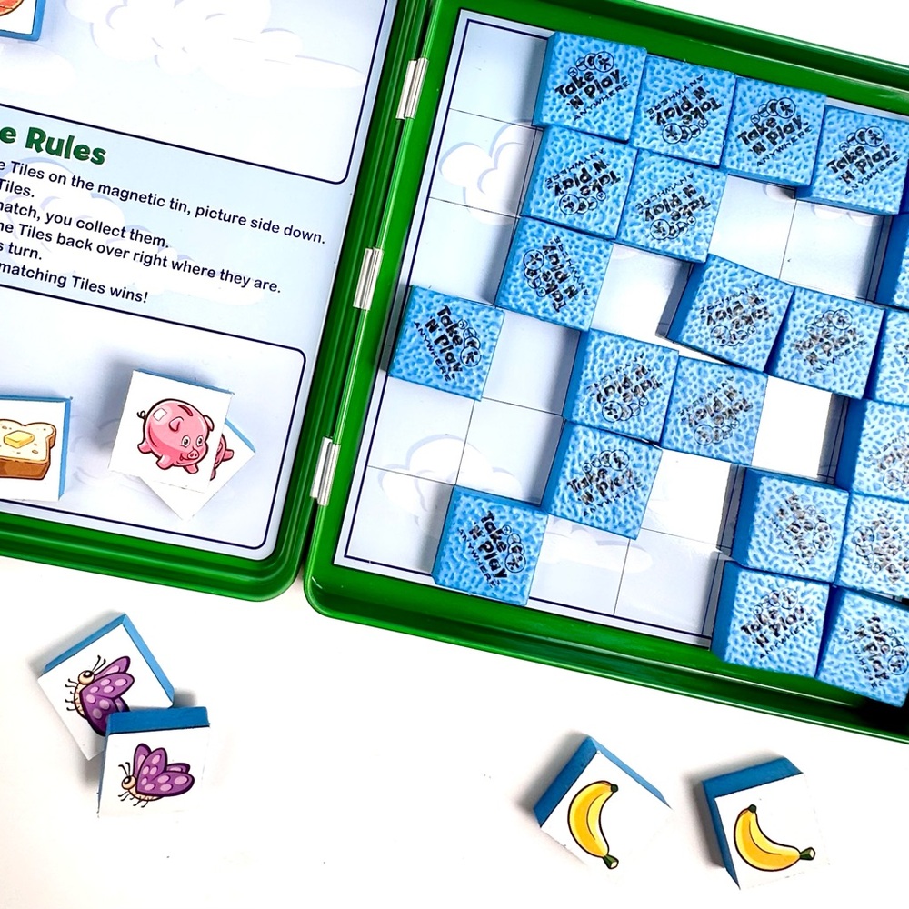 Magnetic Travel Memory Game Take & Play